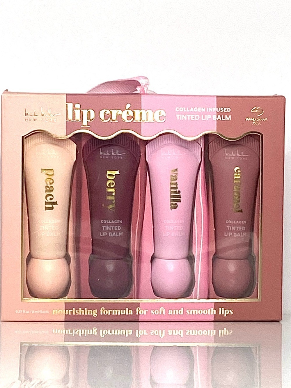 #1278 HLL Beauty Lip Crème Collagen Infused Tinted Lip Balm Set